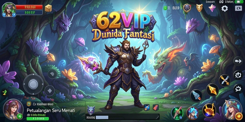 Tampilan gameplay <strong>62VIP</strong> yang menampilkan petualangan seru dan grafis memukau.
