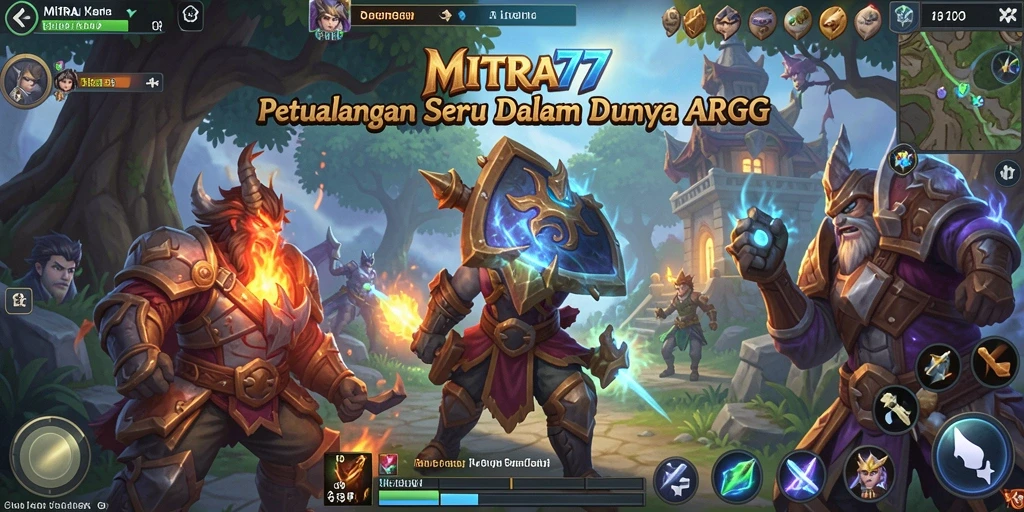 Tampilan gameplay menarik di MITRA77 dengan aksi seru.