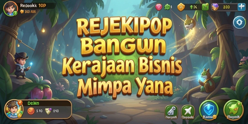 Tampilan gameplay menegangkan dan penuh strategi di REJEKIPOP.