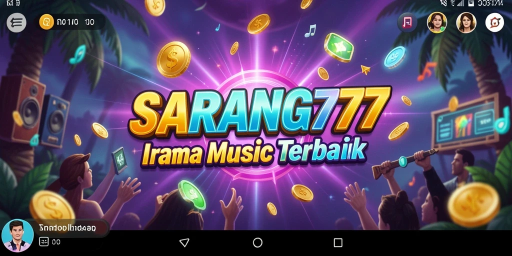 Tampilan gameplay SARANG777 yang penuh warna dan interaktif.
