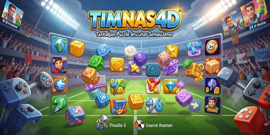 Tampilan gameplay yang menarik dan menantang di TIMNAS4D.