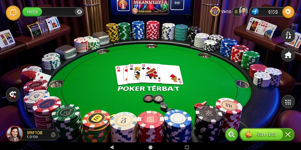 Tampilan gameplay seru dan interaktif dari VM108.